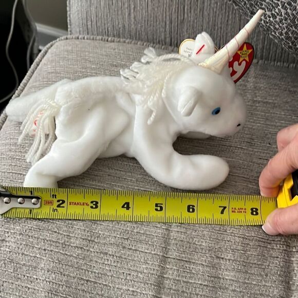 Retired & Rare 1993 Original Ty Beanie Babies Mystic the Unicorn. - Picture 7 of 7